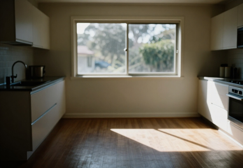 Cockroach-free kitchen after pest control